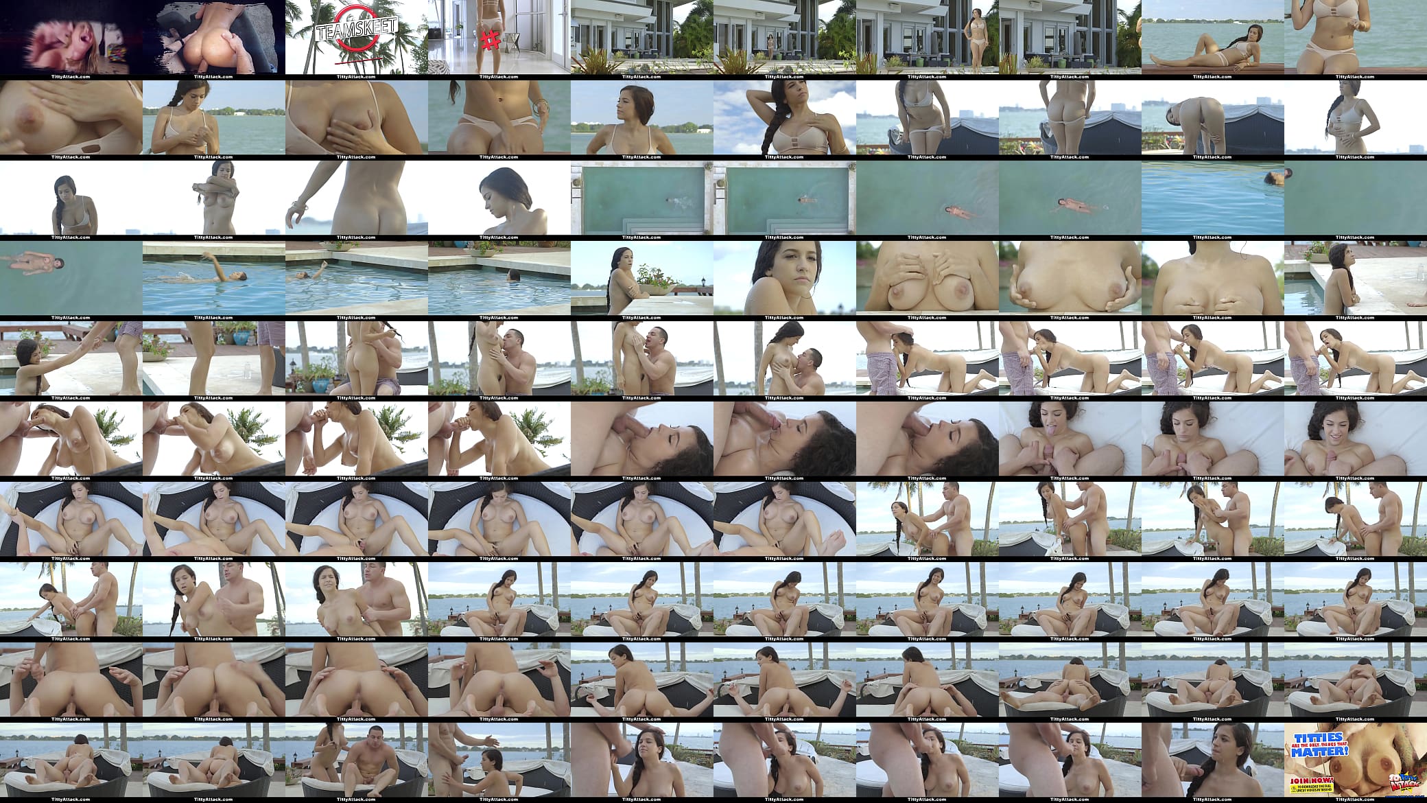- Busty Latina (Annika Eve) Fucked By The Pool 预览图