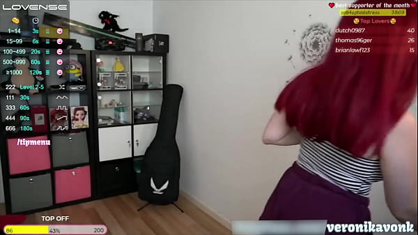 Busty twitch streamer waiting for flash boobs in show and gain followers