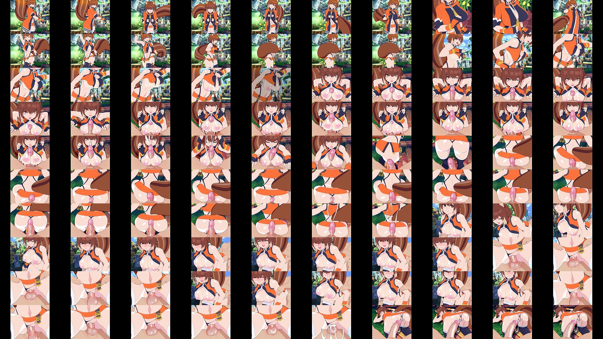 Makoto Nanaya Blazblue Hentai 预览图