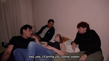 Only One Bed... So Both Dicks Fucked Me Hard