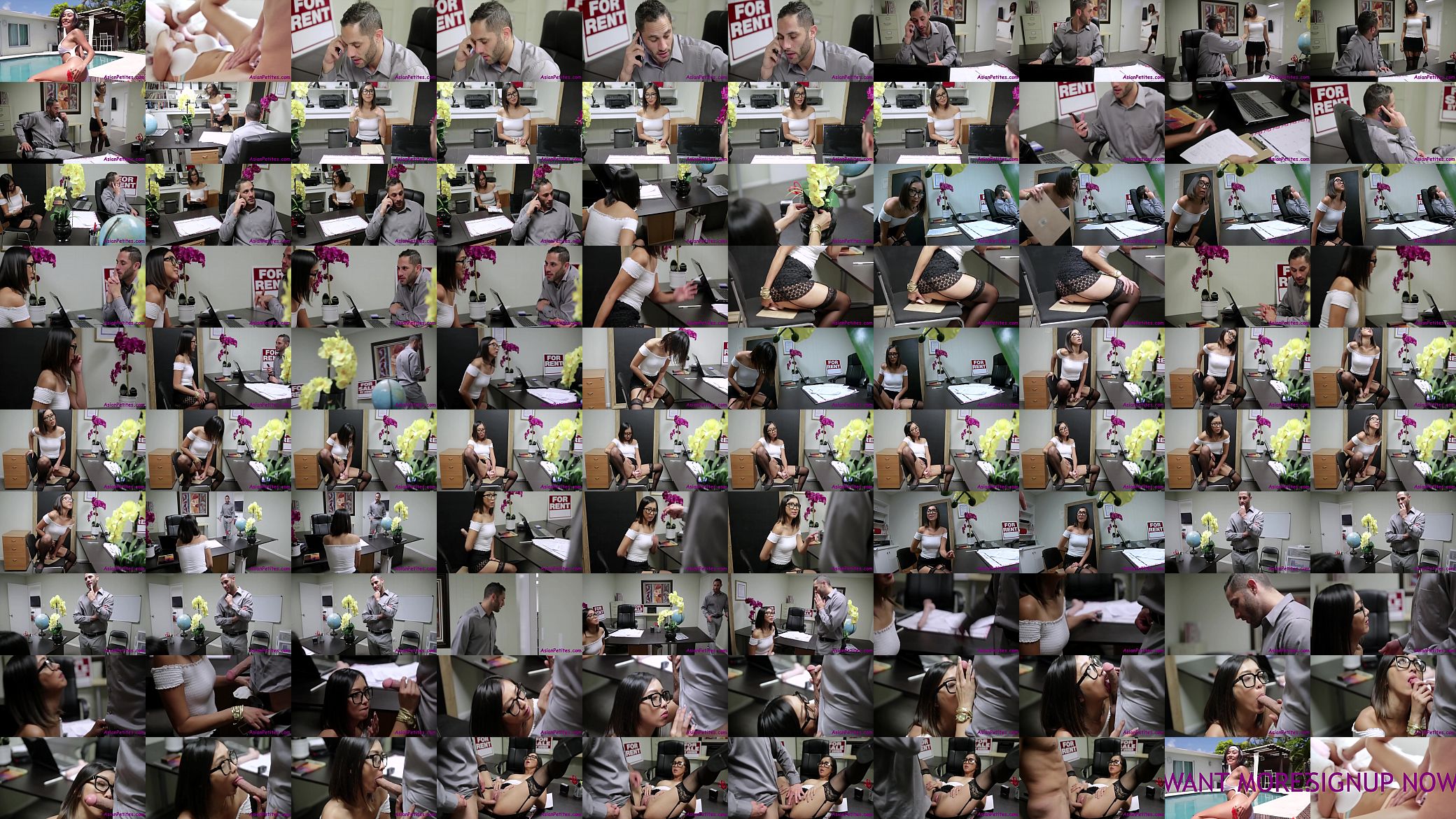 Sneaking Dildo &amp; Getting Fucked In Office- Lexi Mansfield 预览图