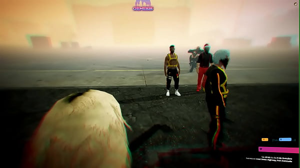 Corsinha come ferrari em evento de exibição