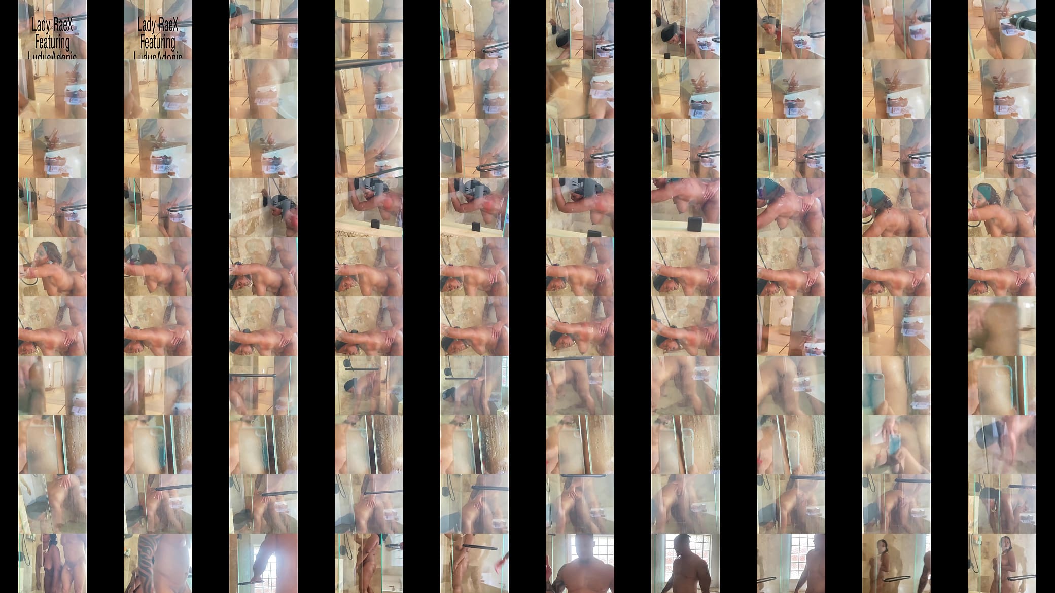 Lady RaeX shower scene 预览图