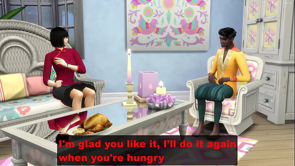 Indian teen orders his japanese servant to have sex with him in the absence of her parents being on vacation for a week - indian and korean make love