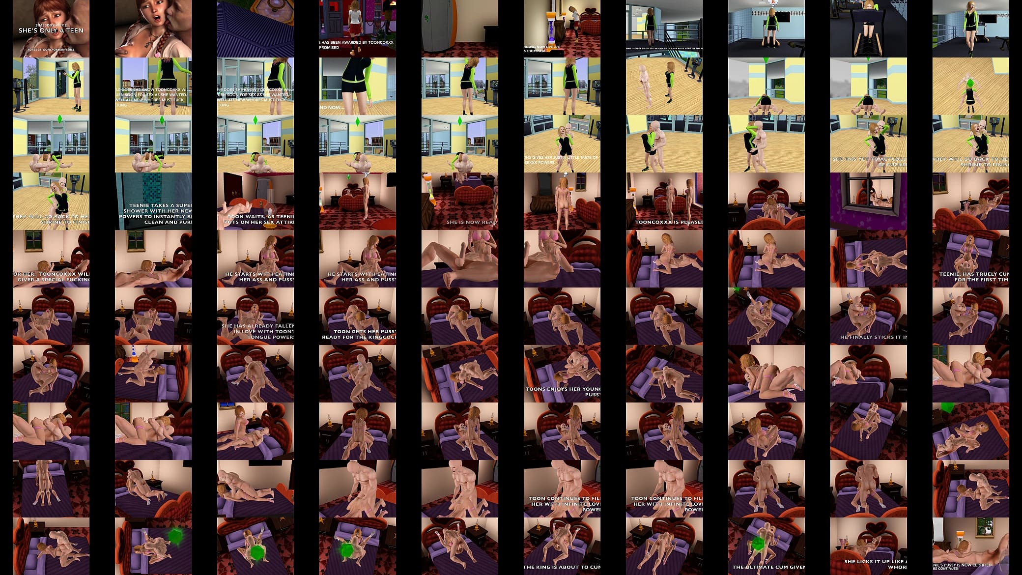 Sims3DXXX EP.2 She&#039;s Only A Teen 预览图