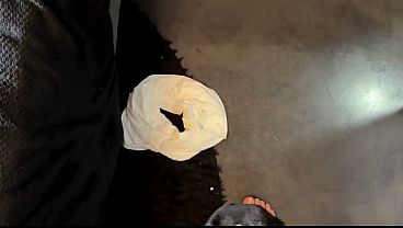 I caught my stepbrother sniffing my panties, but instead of getting mad, I let him finish in my mouth