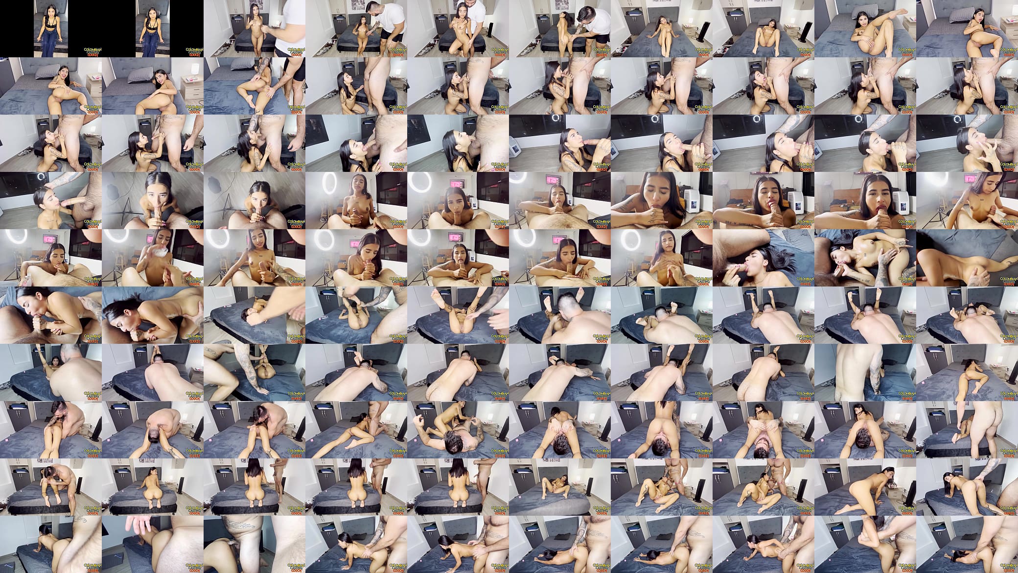 Ciara Ivy &ndash; Sexy Latina Beauty&rsquo;s First Time on Camera  Colombian Casting 预览图