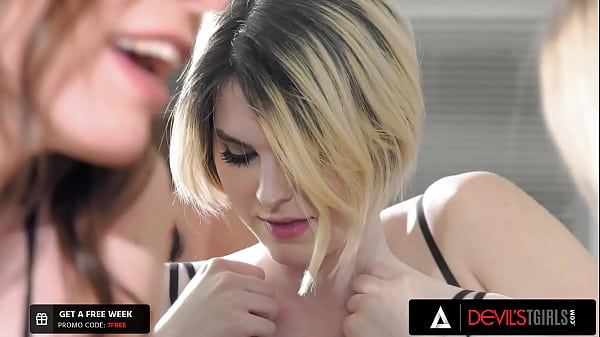 DEVILS TGIRLS - Hot Trans Threesome Between Three Gorgeous Trans Babes