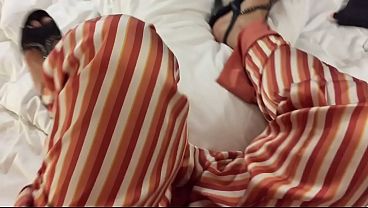 Sexy O2, T&A - French Slut Spanked While Fucking in Satin Lingerie