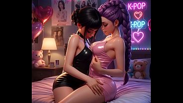 K-pop démonvadászok leszbikus akcióban