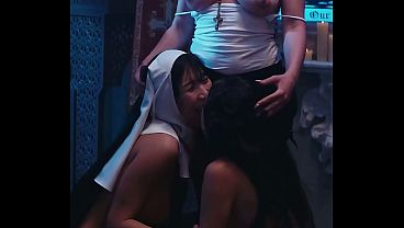Corrupted Church Sin - Shelena & Vixi Rafi Futa Creampie