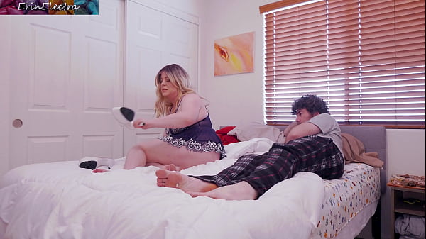 Sharing a bed with stepmom while on holiday