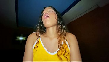 Teen Latina Rides My Dick Like a Professional and Swallows All the Cum