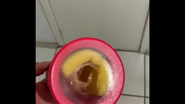 I ENJOYED Client taught me how to make a homemade Egg Masturbator