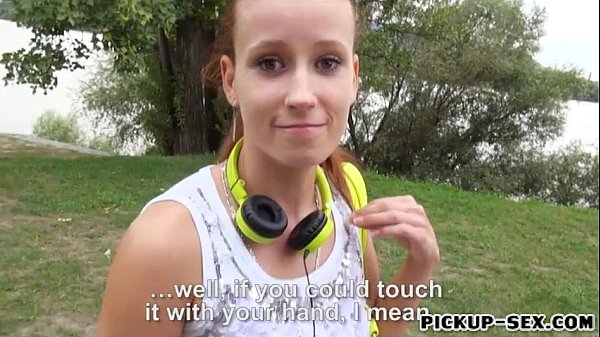 Skinny Eurobabe pounded for some money