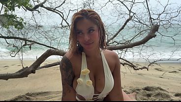 From the beach to the house, fucking my stepson while my cuckold husband rests
