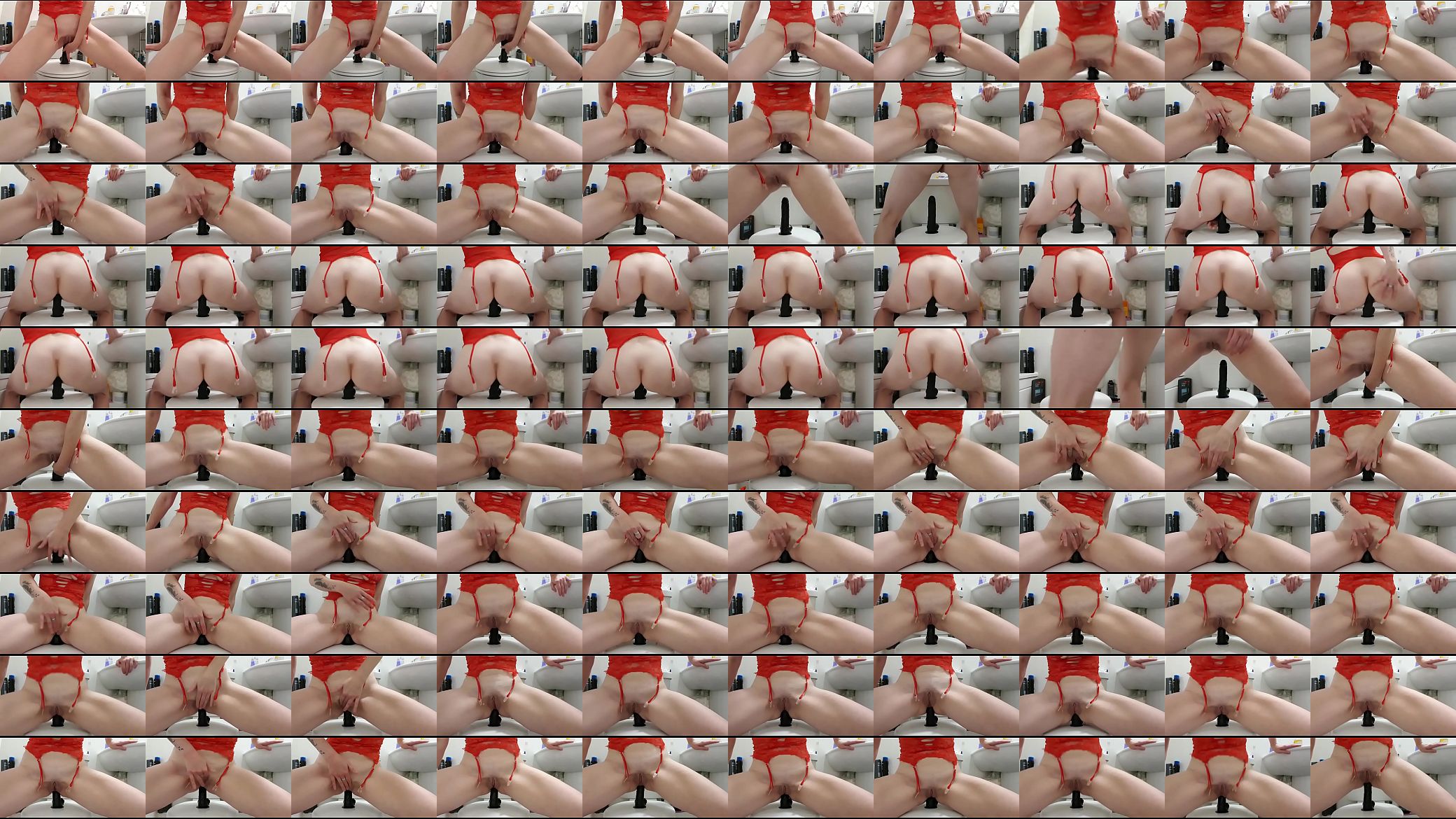 hanysy sexy mature anal riding dildo 预览图