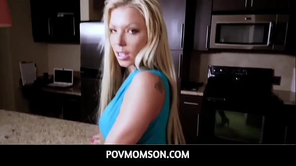 Horny Blonde Milf Wants Fuck From stepson