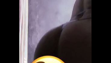 Slut twerking in a string bikini