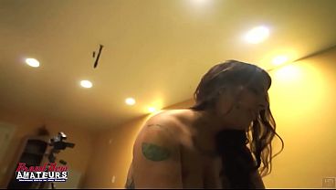 Curvy Brunette Kai Willow Sloppy Deepthroat Rimjob Combo Passionate Play!