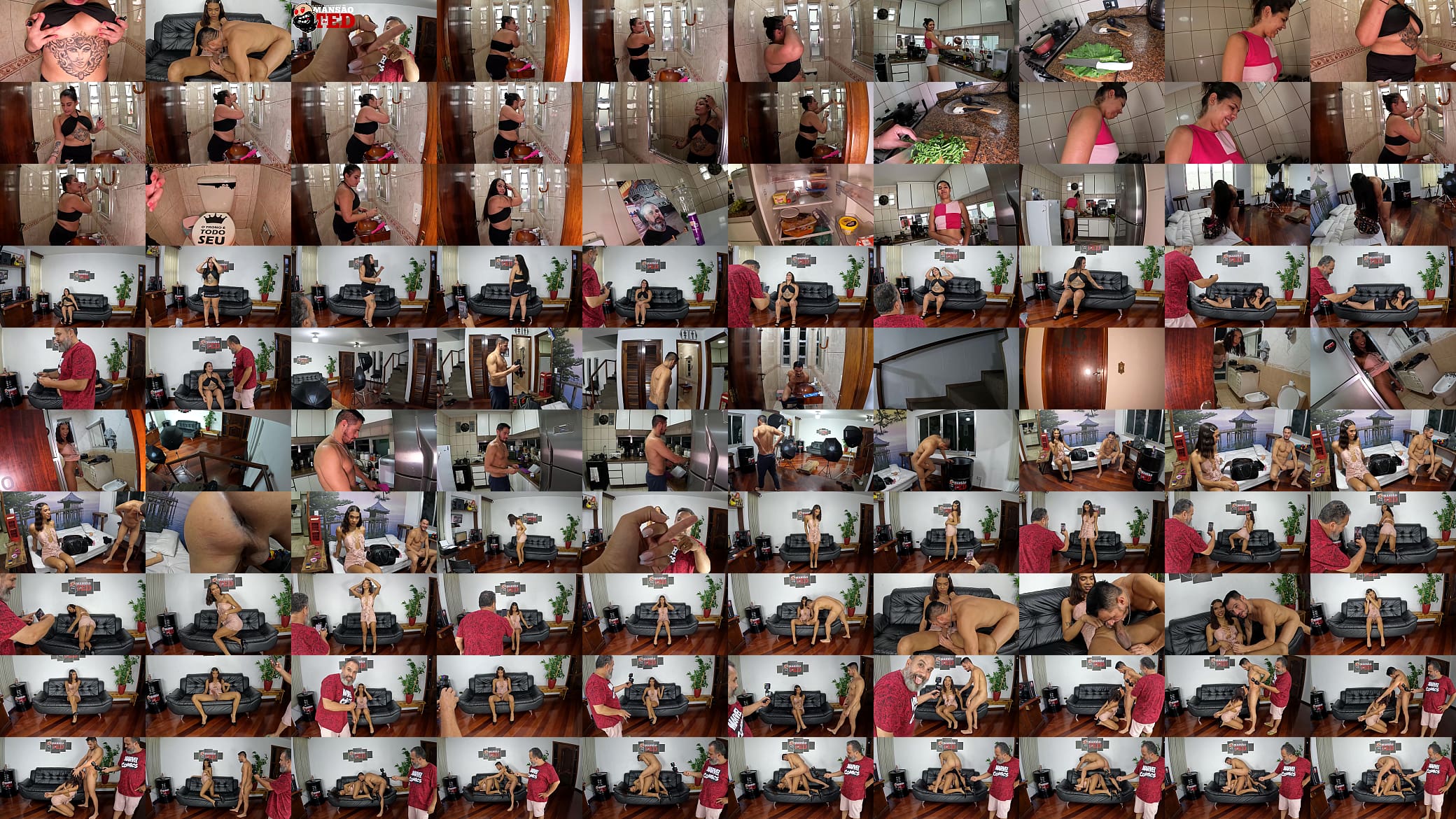 A casa est&aacute; cheia e com muita putaria 预览图