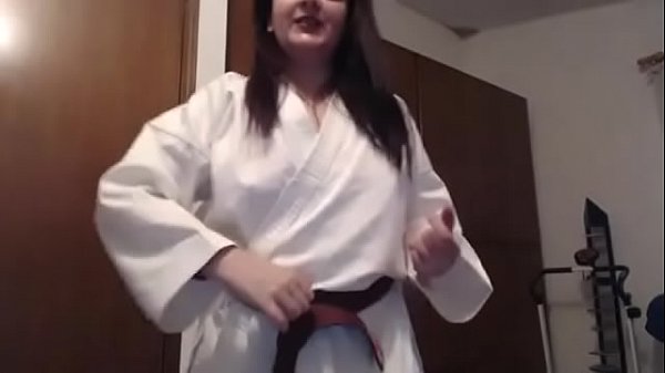 Your girlfriend is a young karateka and she kicks your ass