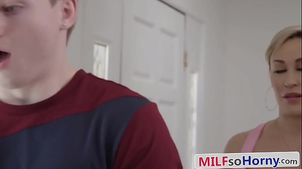 Download Video - Big Tits MILF Tutor Seducing Young Couple Into FFM 3-Way