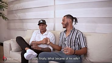 A cuckolded slut waits for her husband to leave so she can ride my big cock - Brandon Cruz & Devil Khloe