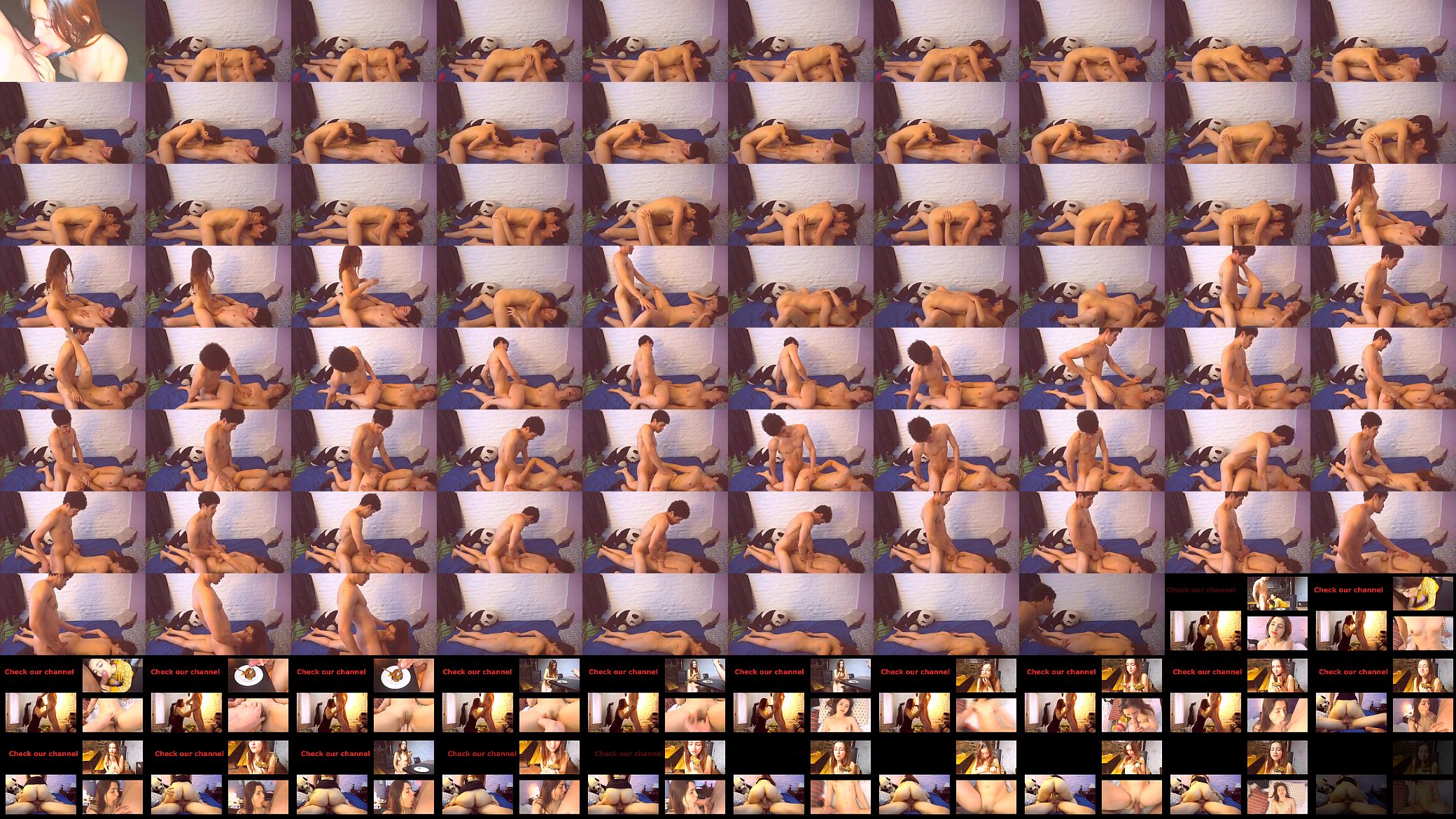 My boyfriend gets his hard cock when he watches our porn videos and I love that 预览图