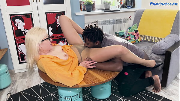 Blonde Teacher Isabell Gets Fucked By Black Lover and Sends Pics To Husband While Fucking