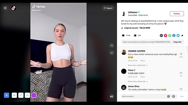 talia cameltoe reupload