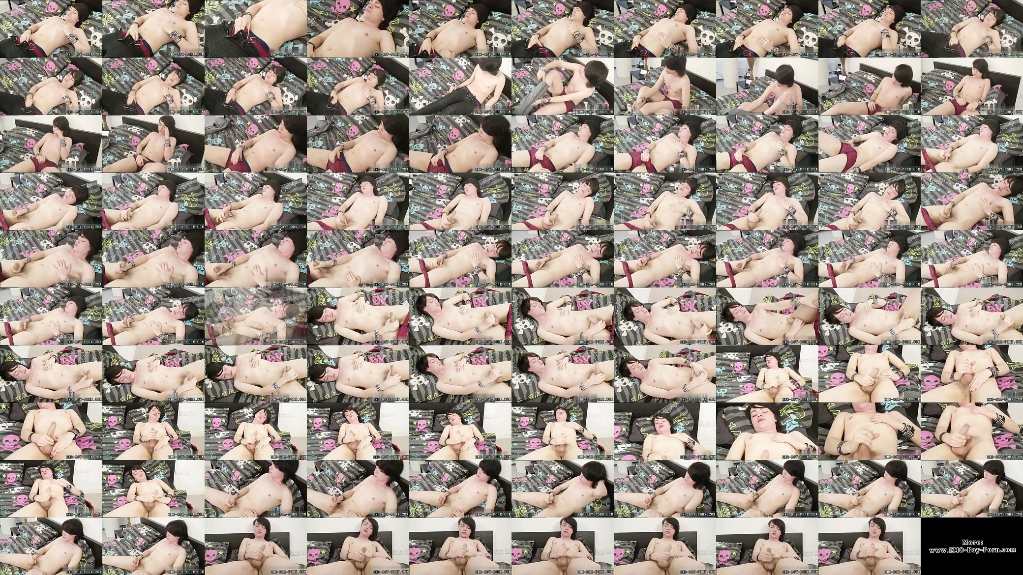 Emo mobile gay porn first time Hot boy Domino a Harvey joins homoemo 预览图