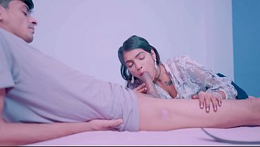 Sexy horny couple enjoyed hardcore sex in the hot night