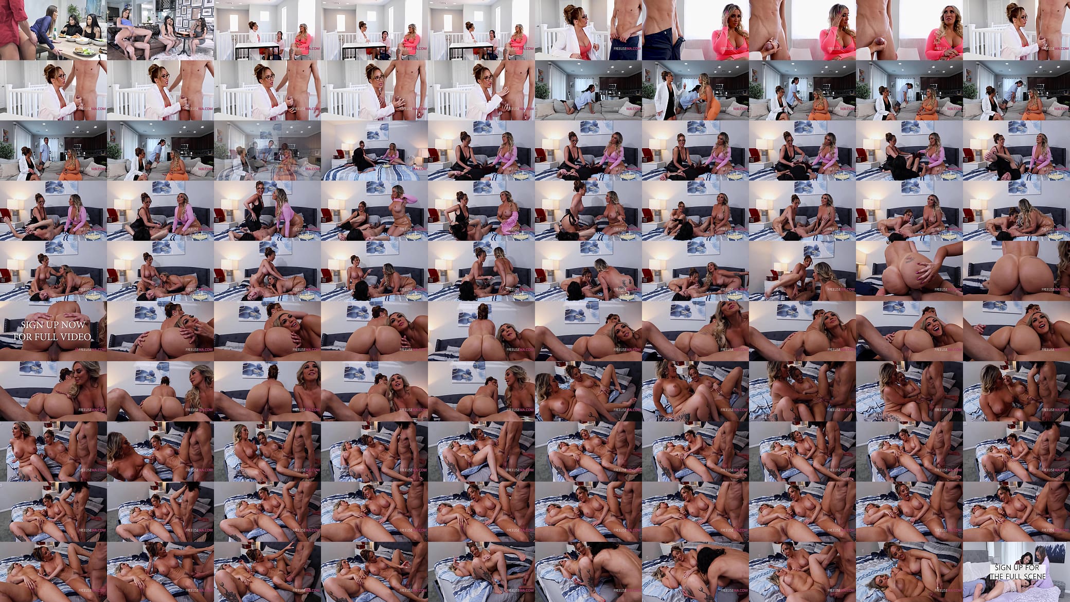 Overloaded Balls Released By Step mom &amp; Step Aunt (Its Only Taboo If We Have Fun) | FreeuseMa 预览图