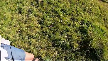 Stranger Picks Up Real College Girl Hitchhiker & Fucks Her