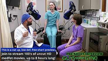 The Cum Clinic Extraction #14 - Nurse Azra Iahmir & Virgin Nurse Luci Starr