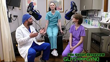The Cum Clinic Extraction #14 - Nurse Azra Iahmir & Virgin Nurse Luci Starr