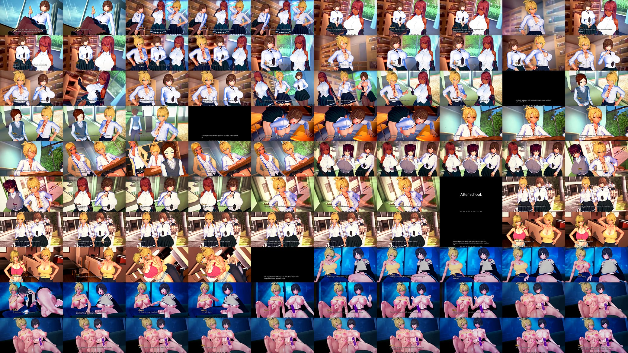 Jerking off A FUTA COCK- Futa&#039;s World of NTR #2- Futa Route Gameplay 预览图