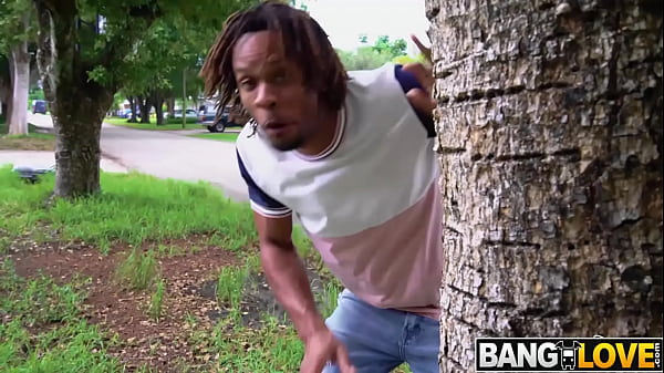 Sneaky Black Dude Spying On Hottie Thottie Ashlyn Peaks
