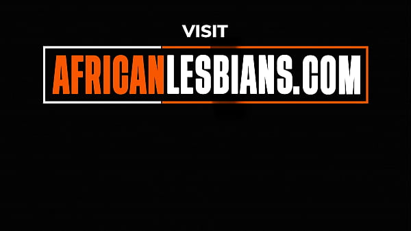 WILD tanzanian real amateur ebony lesbian dildo pussy fucking