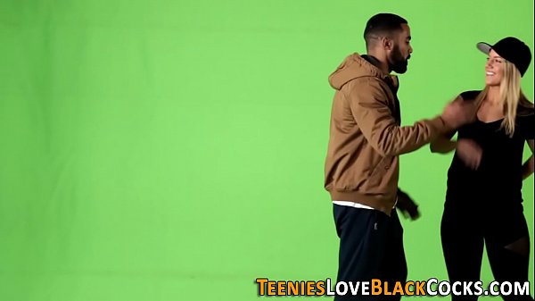 Teen interracially jizzed