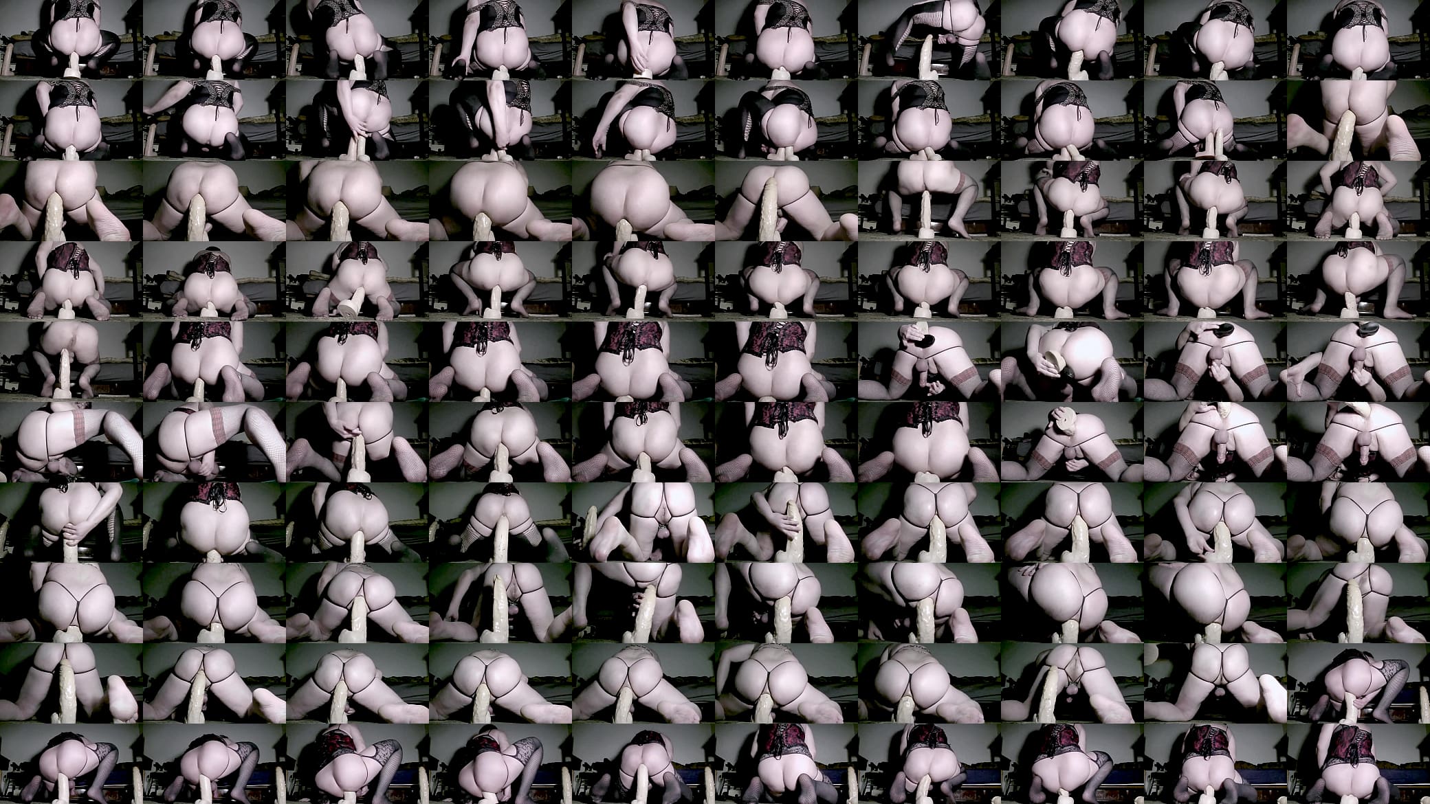 a view from behind-anal dildo compilation 12 预览图
