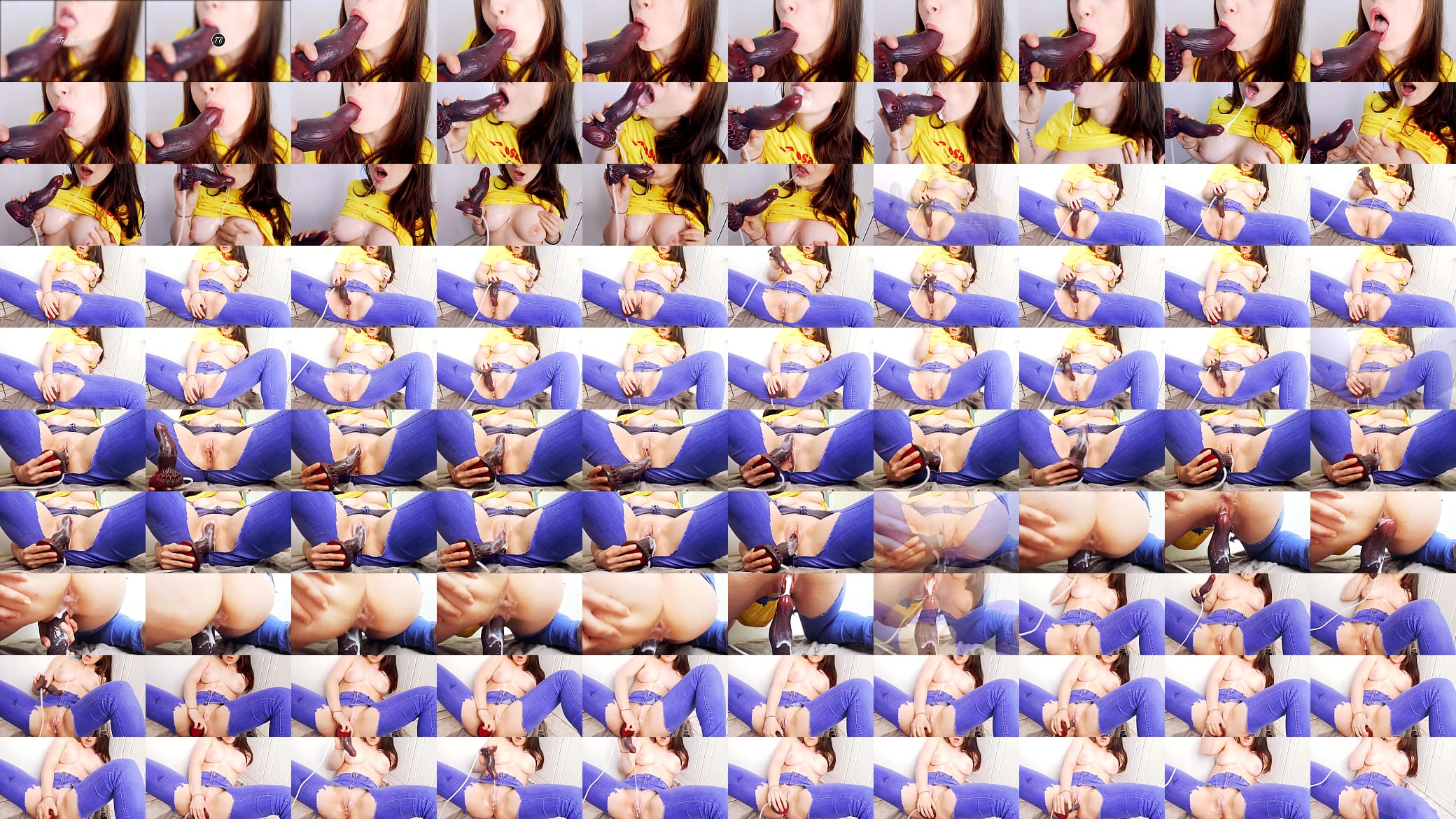 Cumplay avec mon toy Bad Dragon (Version Edit&eacute;e). 预览图