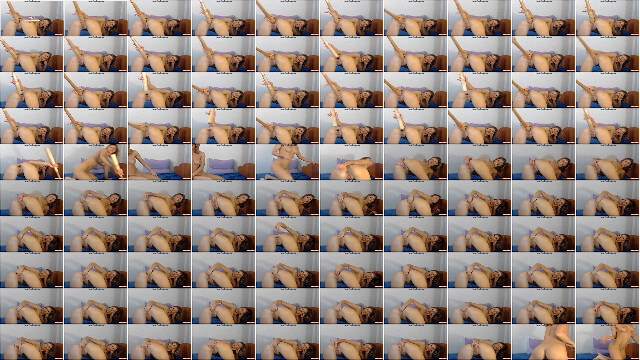 Lena24 inserts baseball bat 预览图