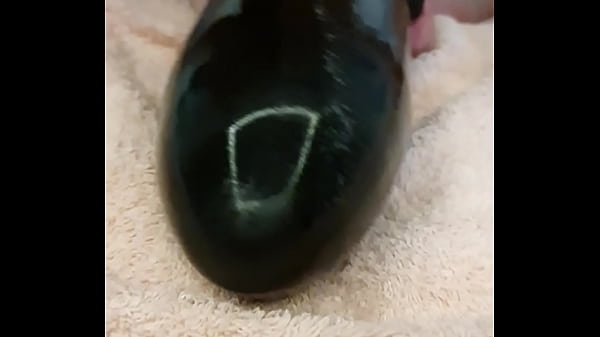 black dildo anal