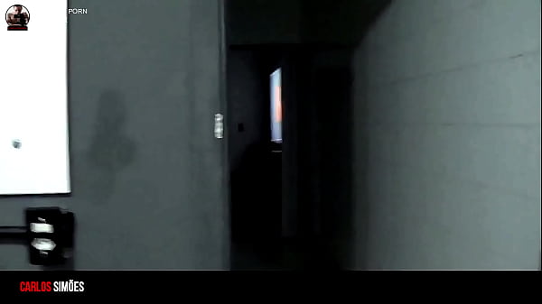 Brunette with a big ass sucking a delicious cock