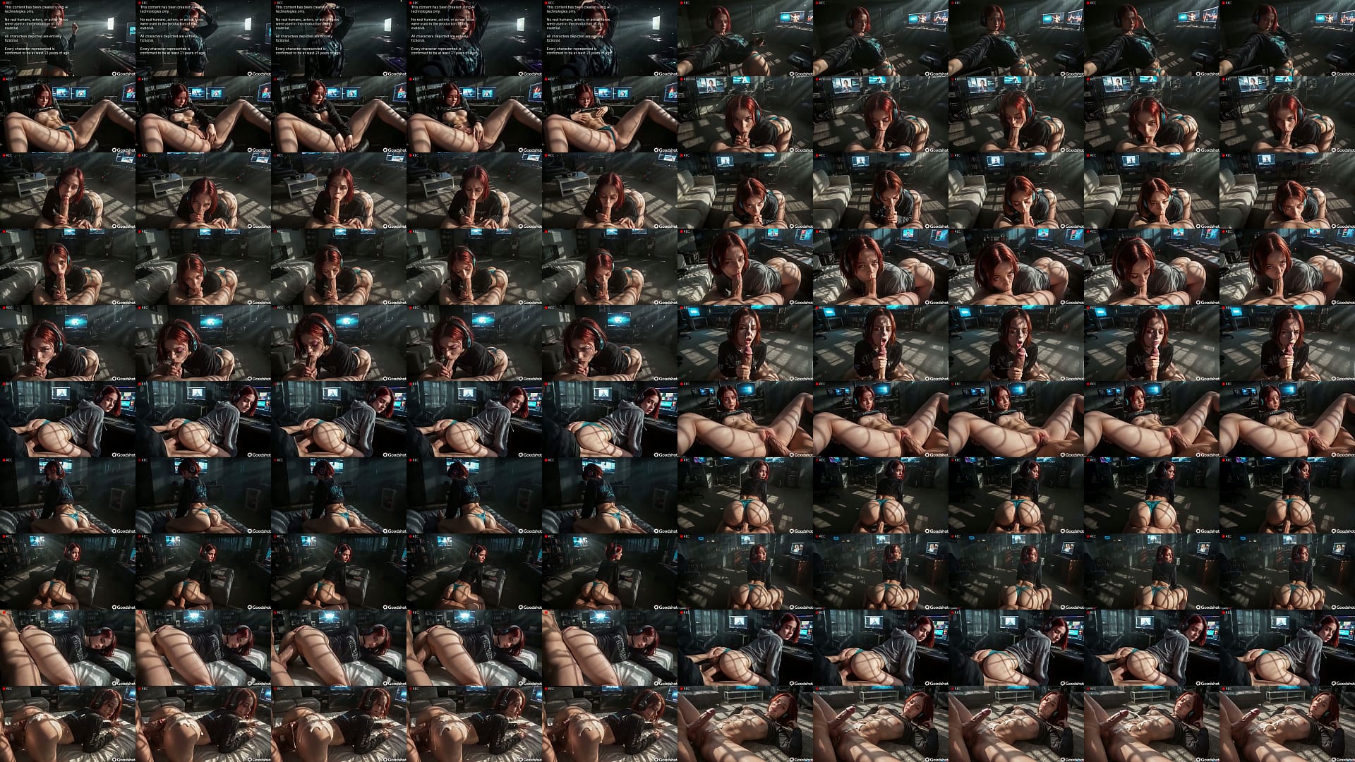 This streamer loves making videos where she gets covered in cum... 预览图