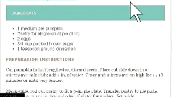 really fucking hot pumpkin pie recipe (guy cums ALOT)