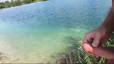 outdoor cumshot
