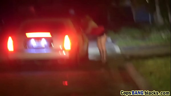 A black dude licks female cop's pussy beftution-sting-takes-pervert-off-the-stre